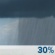 Thursday: A chance of showers, mainly after 2pm.  Mostly cloudy, with a high near 59. Chance of precipitation is 30%.